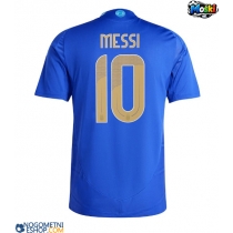 Moški Nogometni dresi Argentina Lionel Messi #10 Gostujoči Copa America 2024 Kratek Rokav